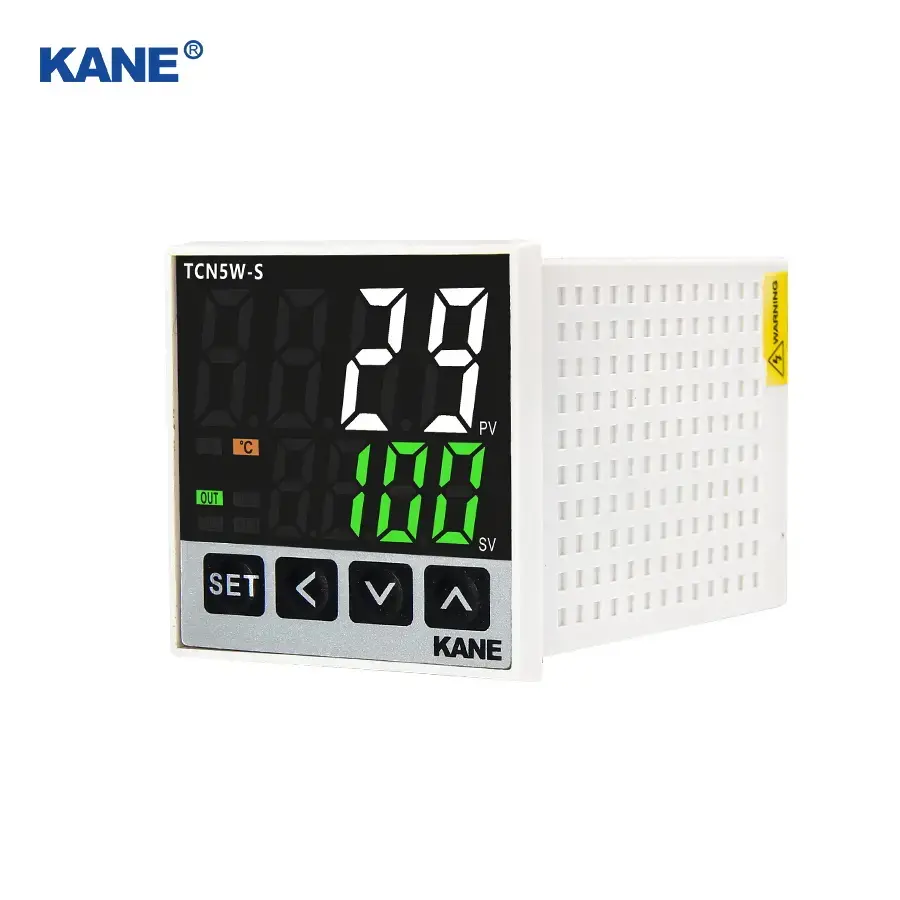 Temperature controller allows users to easily set and monitor temperature parameters