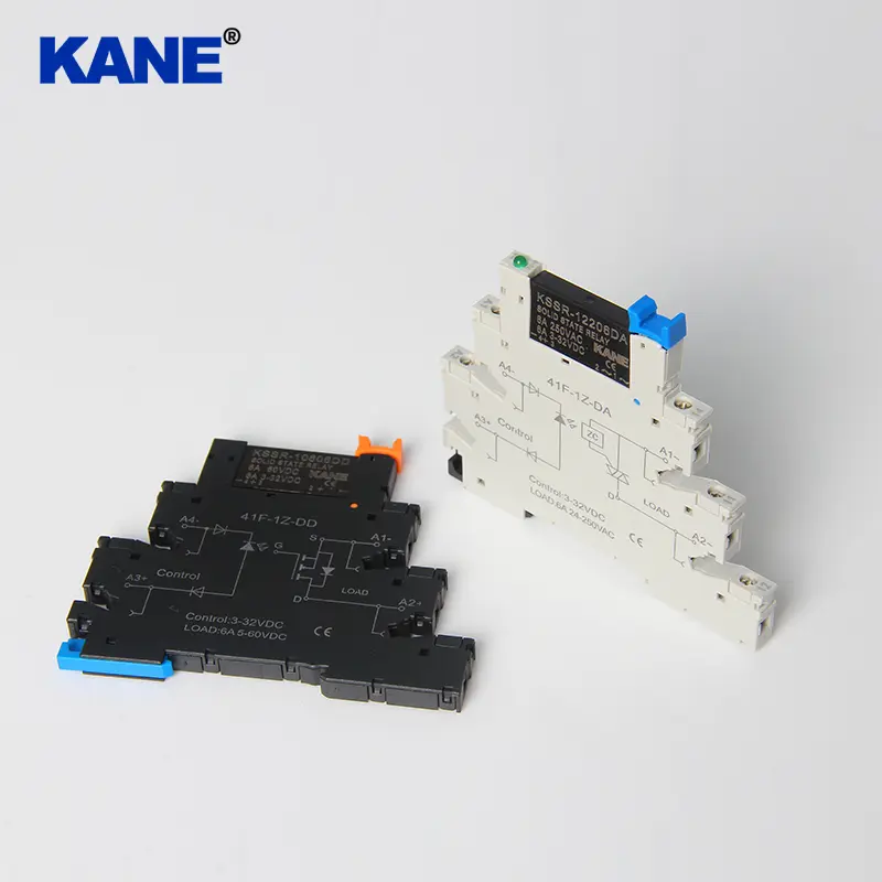 Kane Ultra slim DIN rail mount solid state relay