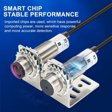 Laser Through-Beam Photoelectric Sensor