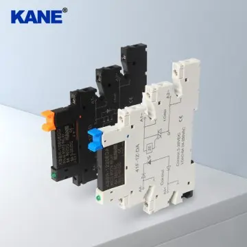 Ultra slim DIN rail mount SSR relay
