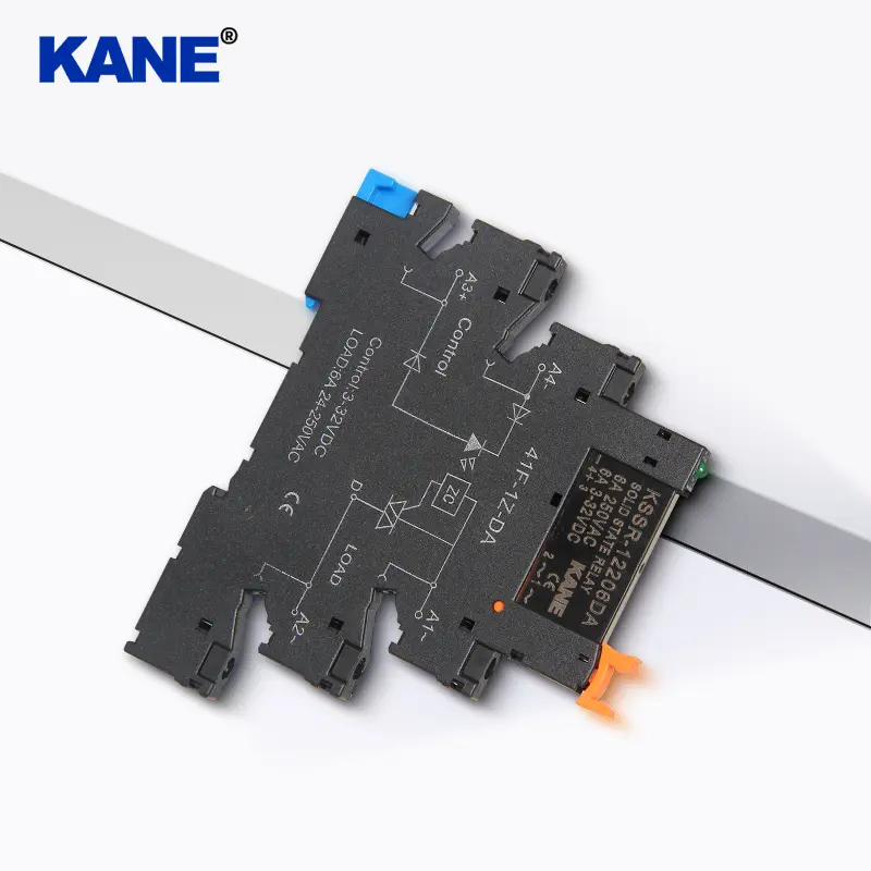 China manufacturer Kane Ultra slim DIN rail mount SSR relays