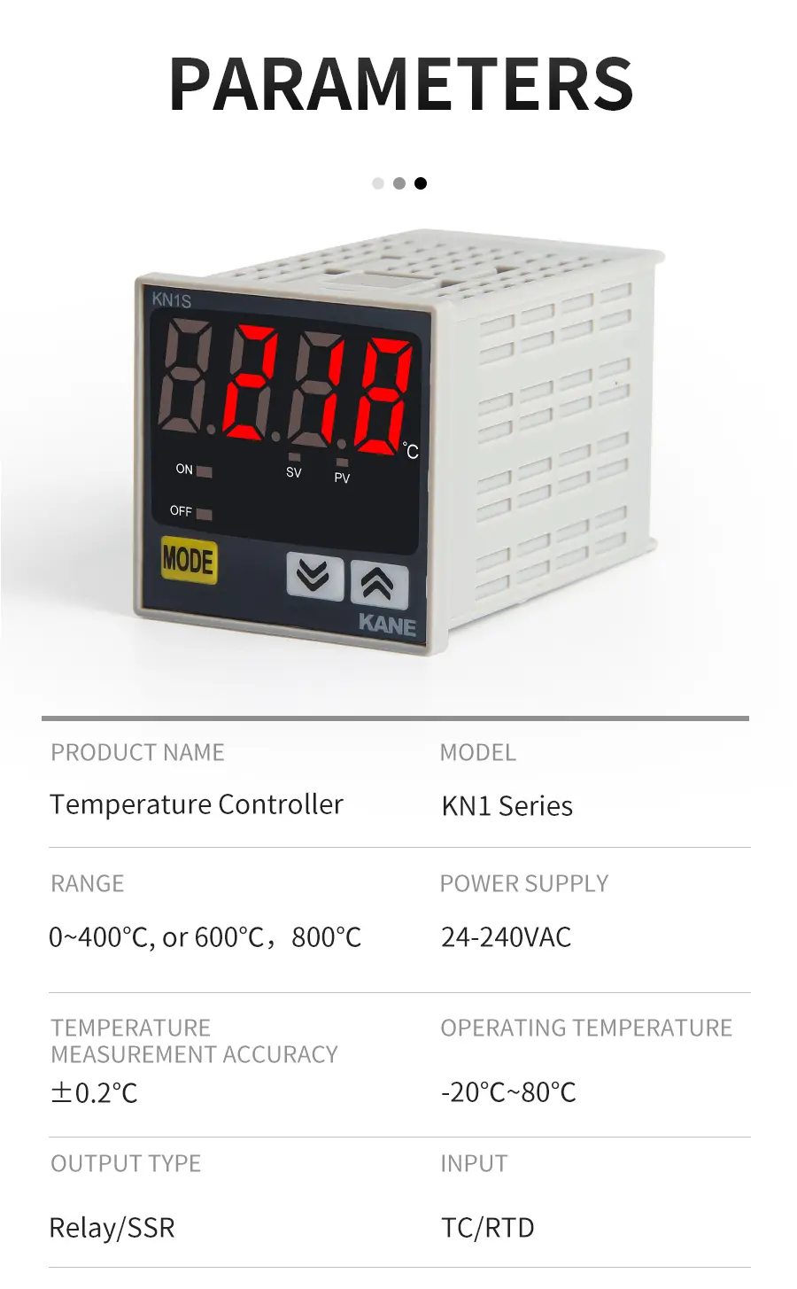 5.KN1 Series Intelligent PID Temperature Controller.jpg