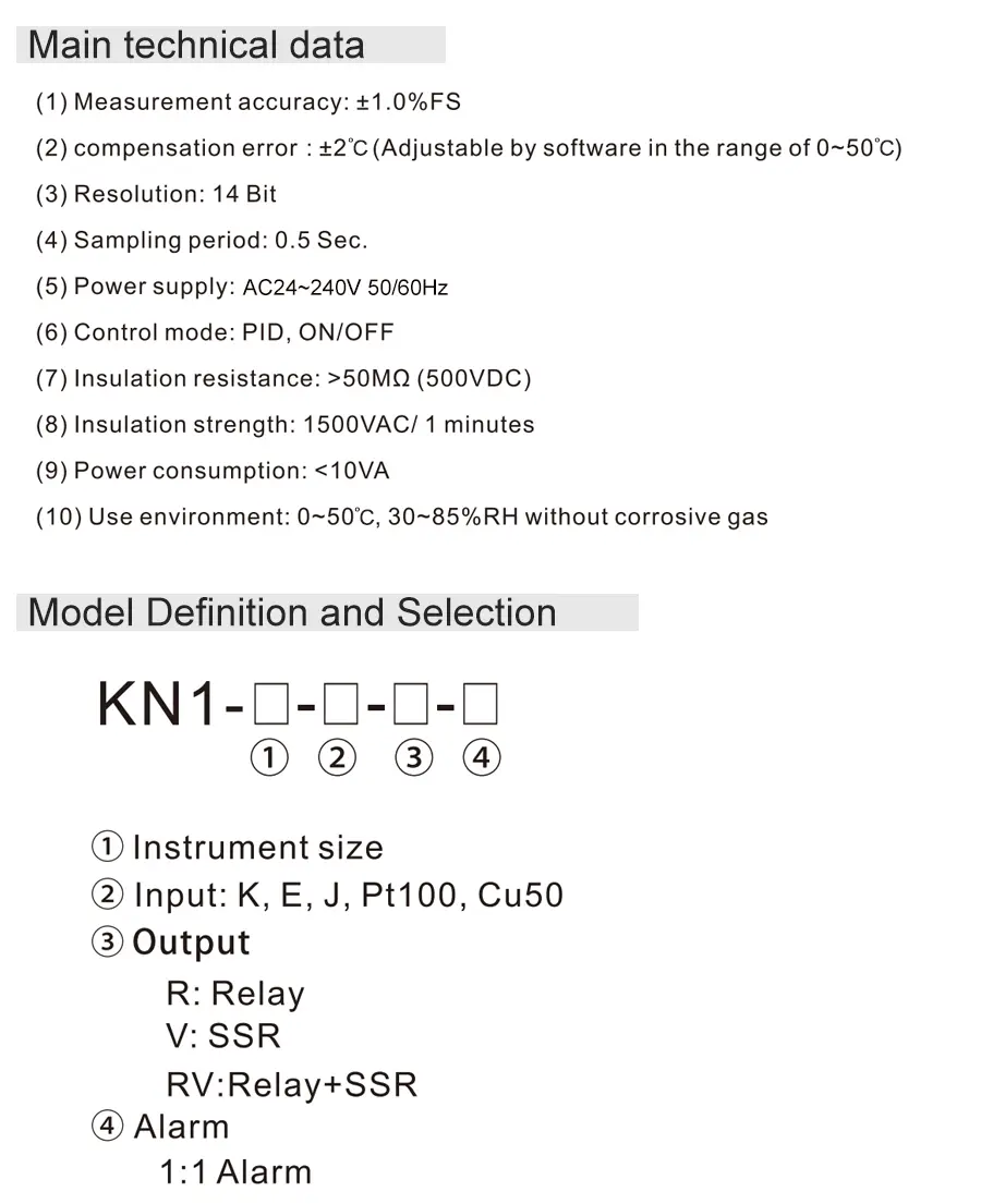 6.KN1 Series Intelligent PID Temperature Controller.jpg
