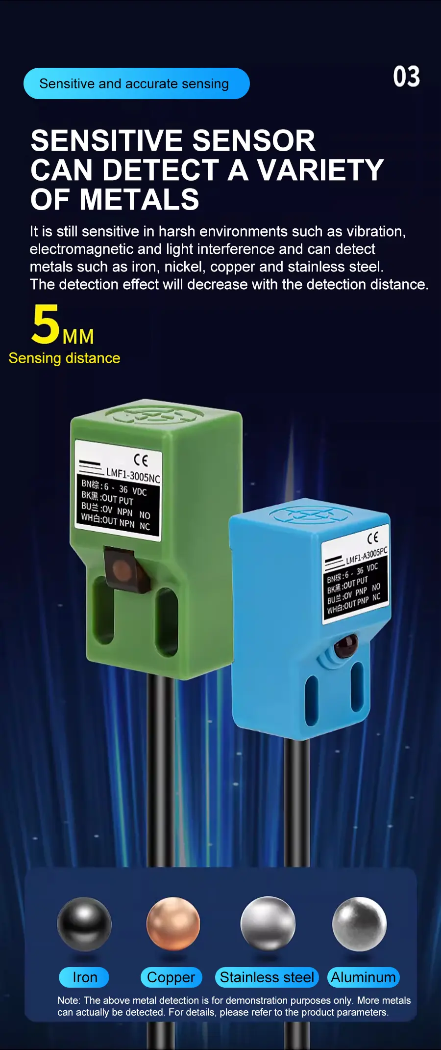 5.LMF1-N series Square Proximity Sensor for Detection Metal.jpg